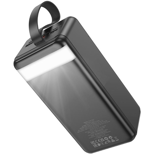 Фото - Батарея мобильная HOCO J123C Element 22.5W+PD20W 60000mAh Black (6942007612098)